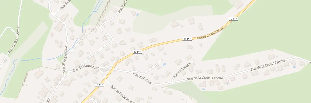 Plan du 462 Rte de Mossoux à Archettes