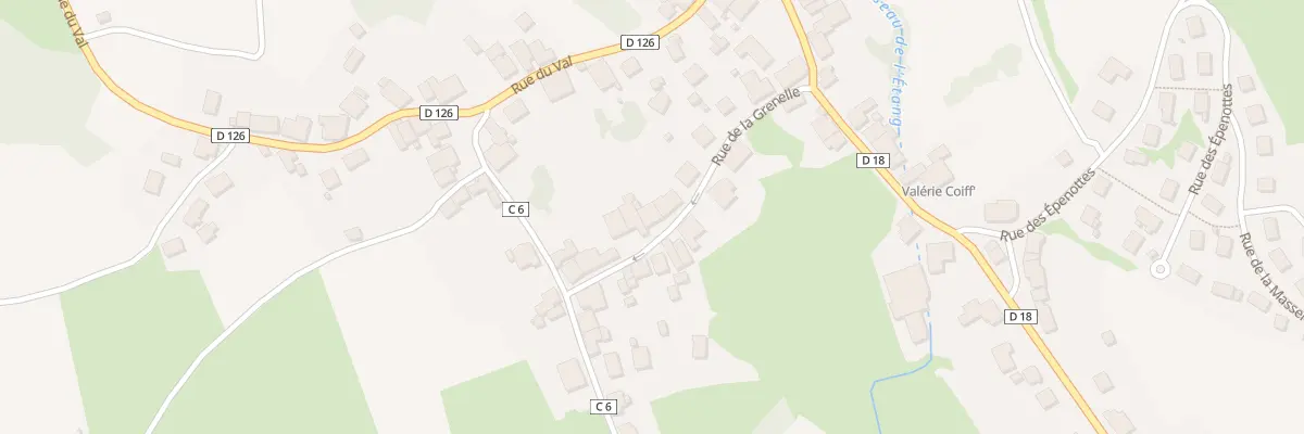 Plan du 14 Rue de la Grenelle à Belles-Fontaines
