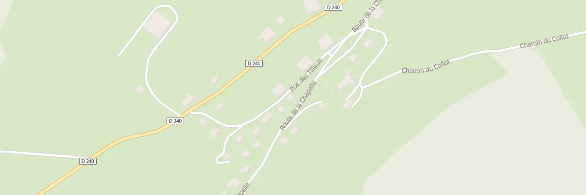 Plan du 5040 Au Village à Plaimbois-Vennes