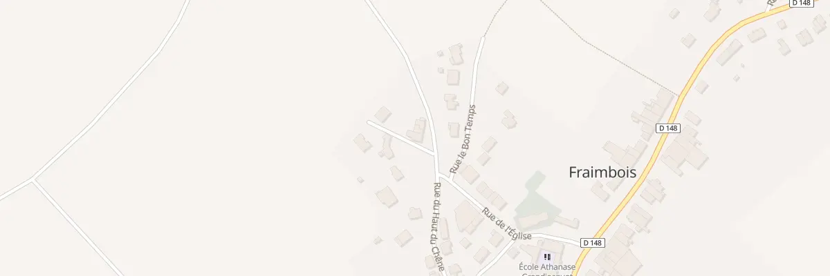 Plan du 2 Rue du Lapin Tricolore à Fraimbois