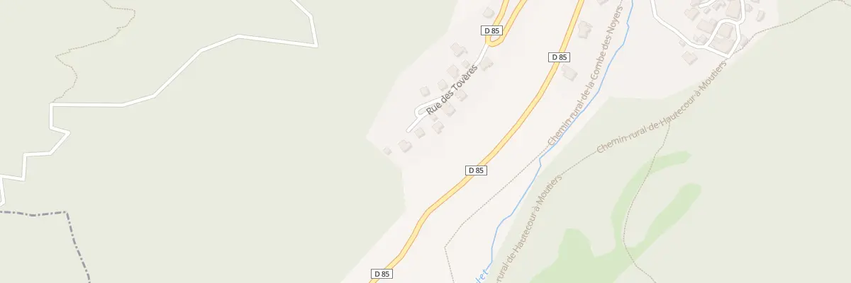 Plan du 133 Rue des Tovères à Hautecour