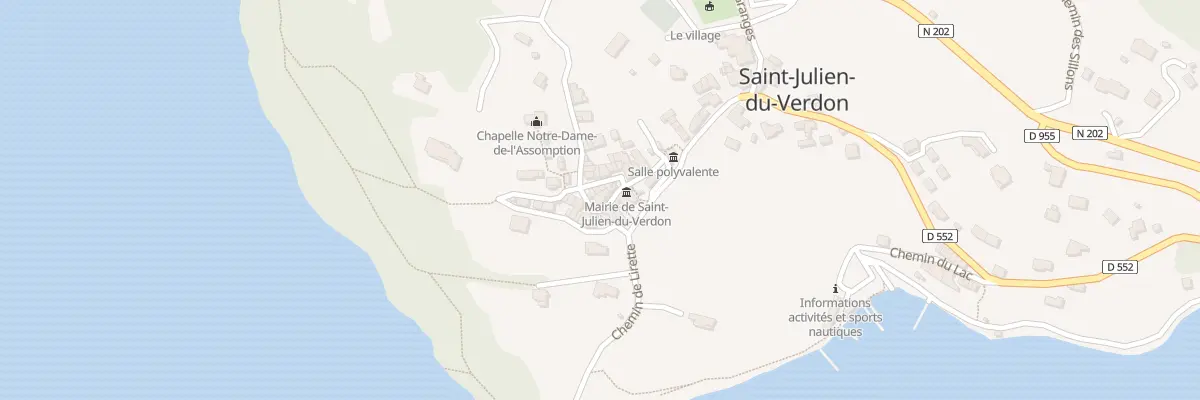 Plan du 8 Pl des Moulières à Saint-Julien-du-Verdon