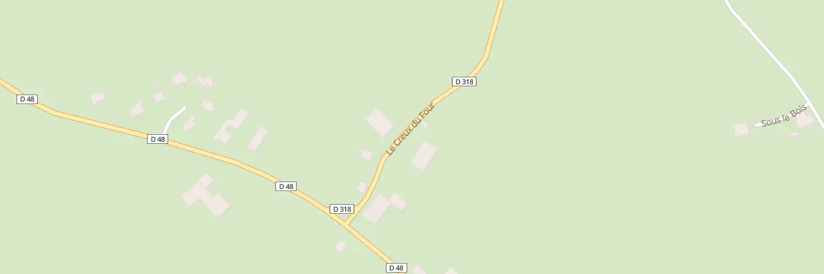 Plan du 5030 Bas de la Combe d’Abondanc aux Combes