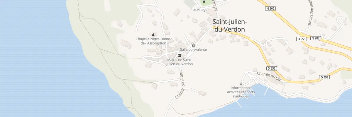 Plan du 55 Rue de l’École à Saint-Julien-du-Verdon