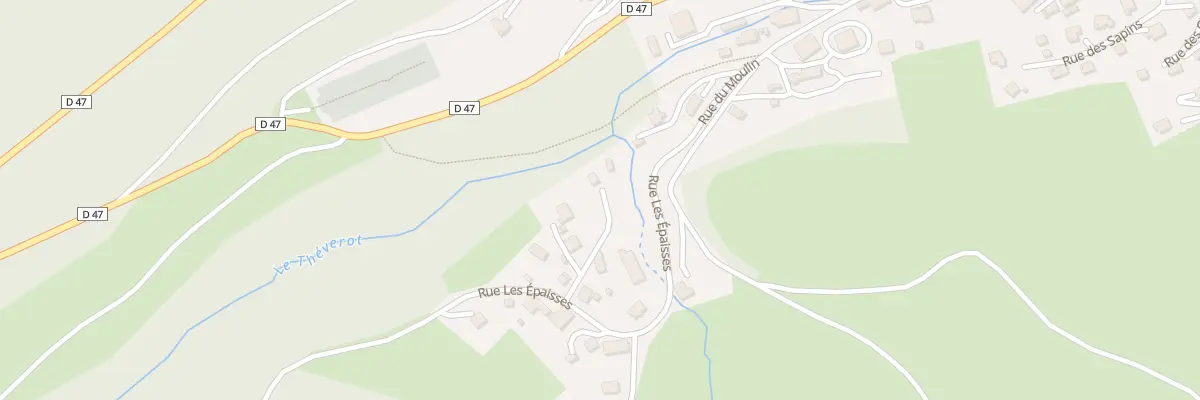 Plan du 5243 Les Epaisses aux Gras