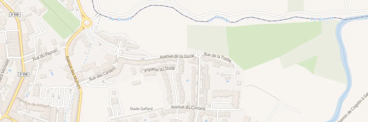 Plan du 36 Rue des Pétugues à Cogolin