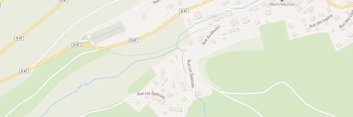 Plan du 5104 Les Epaisses aux Gras
