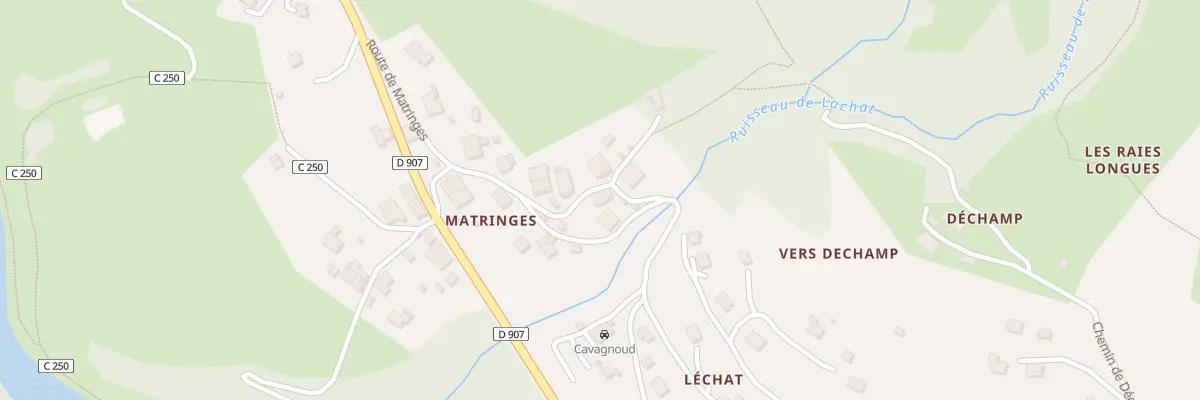 Plan du 46 Che de la Scie à Mieussy