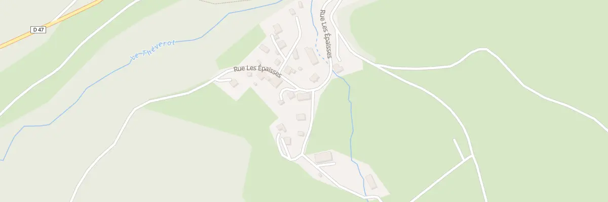 Plan du 5090 Les Epaisses aux Gras