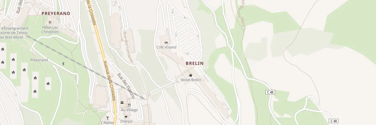 Plan du 5648A Res Brelin Les Combes aux Belleville