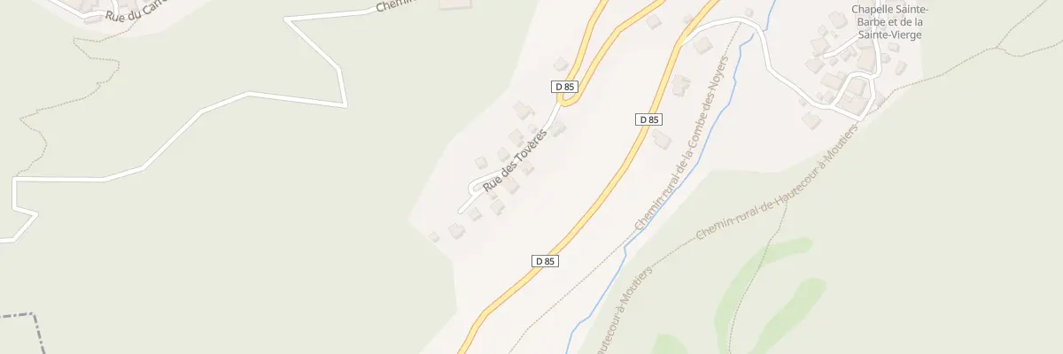 Plan du 69 Rue des Tovères à Hautecour