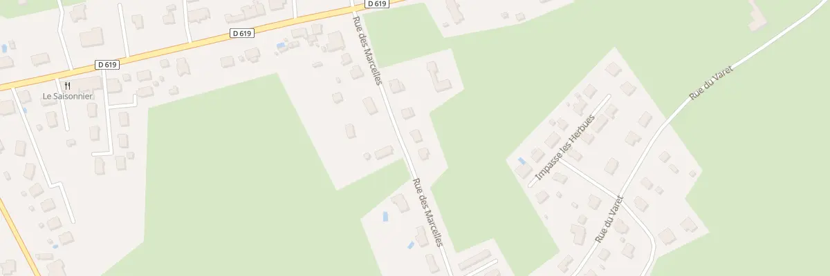 Plan du 14B Rue des Marcelles à Roye