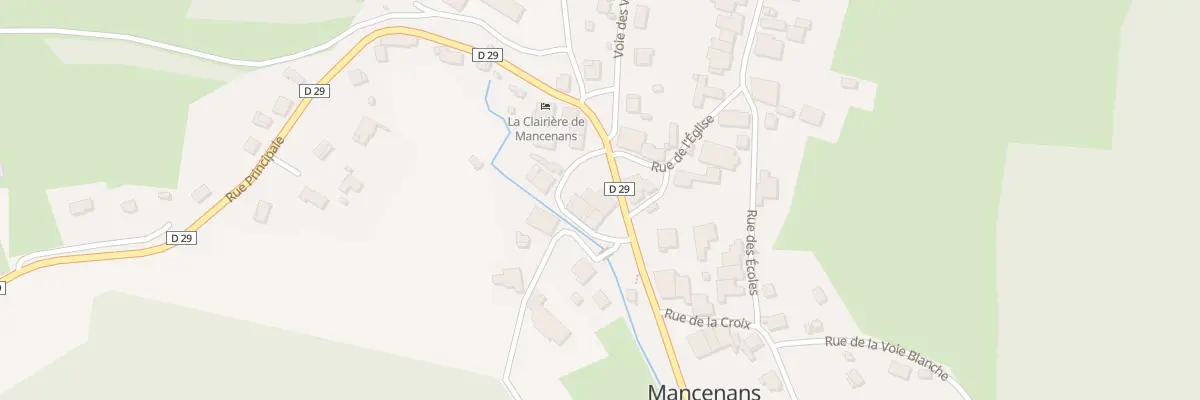 Plan du 3 Rue Principale à Mancenans