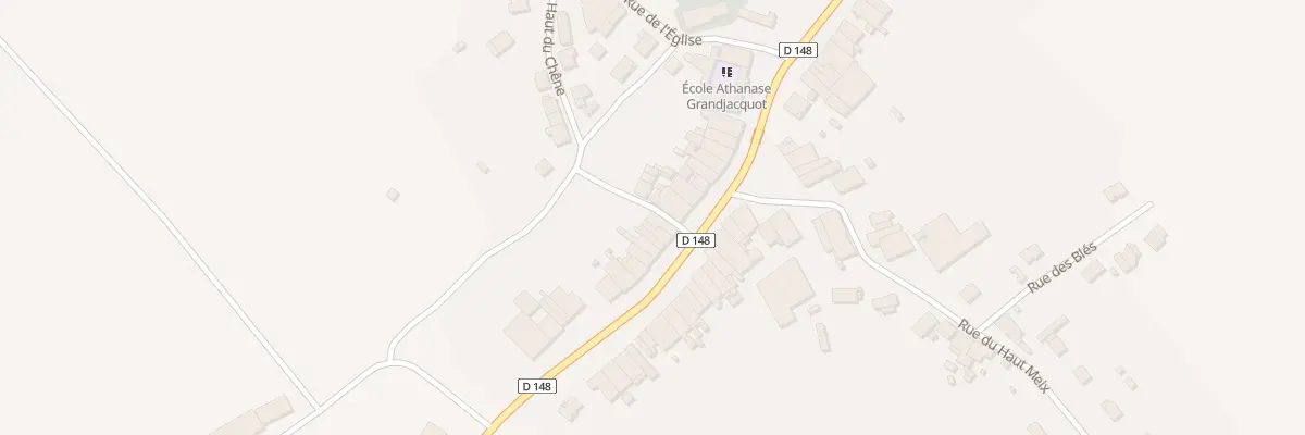 Plan du 54 Rue Grandjacquot à Fraimbois