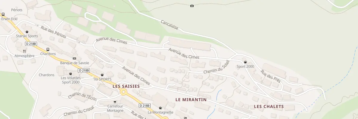 Plan du 5625 Res de la Lezette à Hauteluce