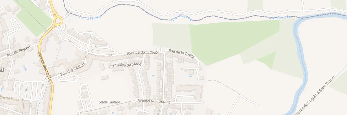 Plan du 11 Rue de la Treille à Cogolin