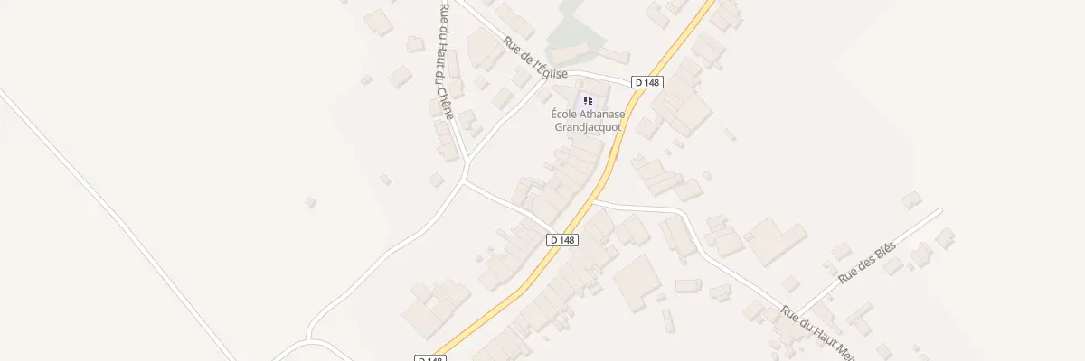 Plan du 48 Rue Grandjacquot à Fraimbois