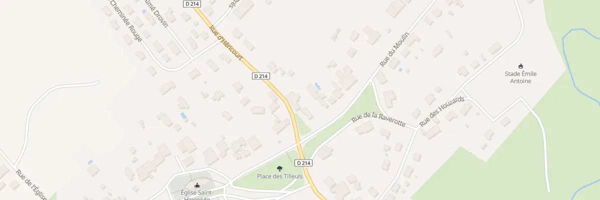 Plan du 28 Rue d’Héricourt à Roye