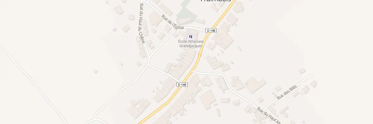 Plan du 44 Rue Grandjacquot à Fraimbois
