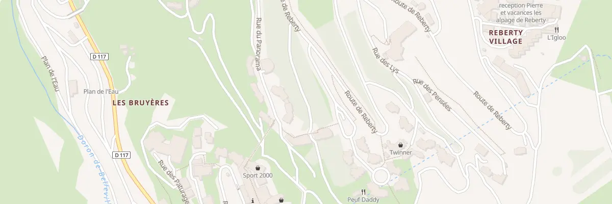Plan du 345 Rue du Panorama aux Belleville