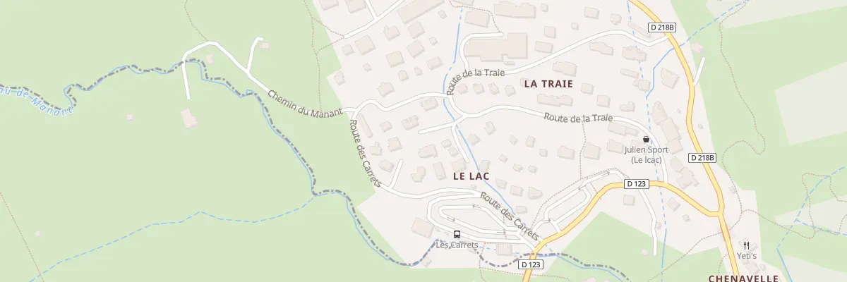 Plan du 5978 Res Brezeniu à Hauteluce