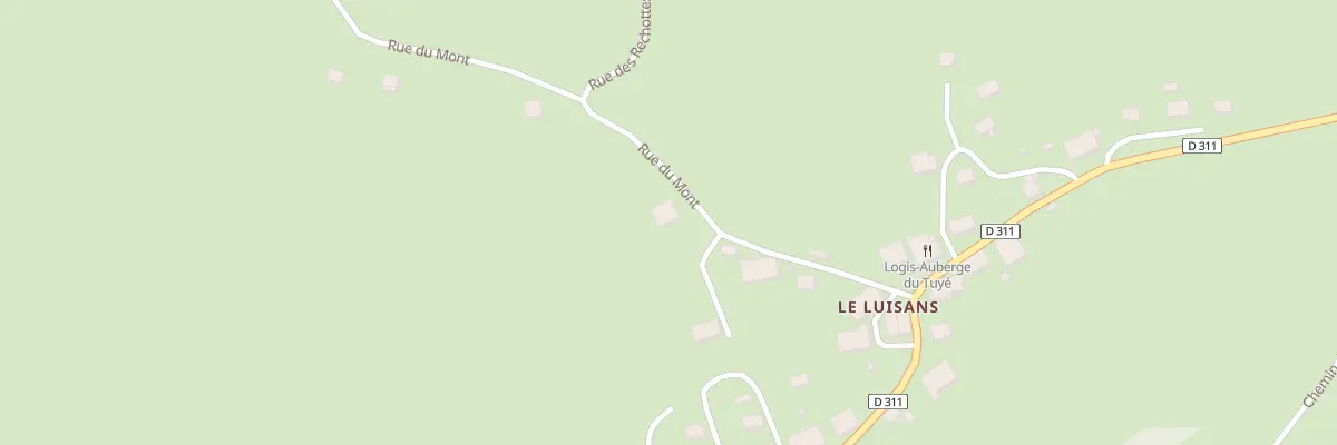 Plan du 7 Rue du Mont à Fournets-Luisans