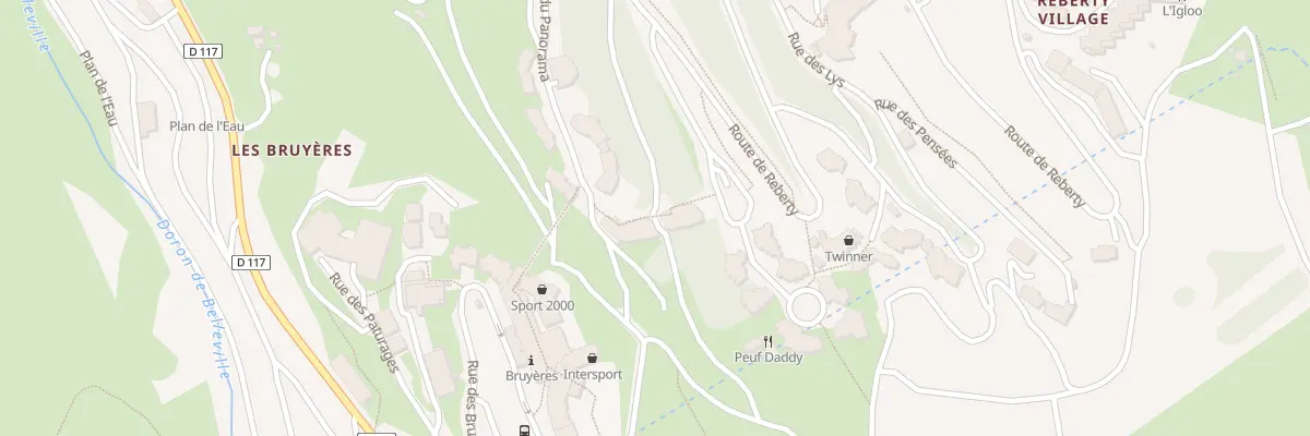 Plan du 130 Rue des Violettes aux Belleville