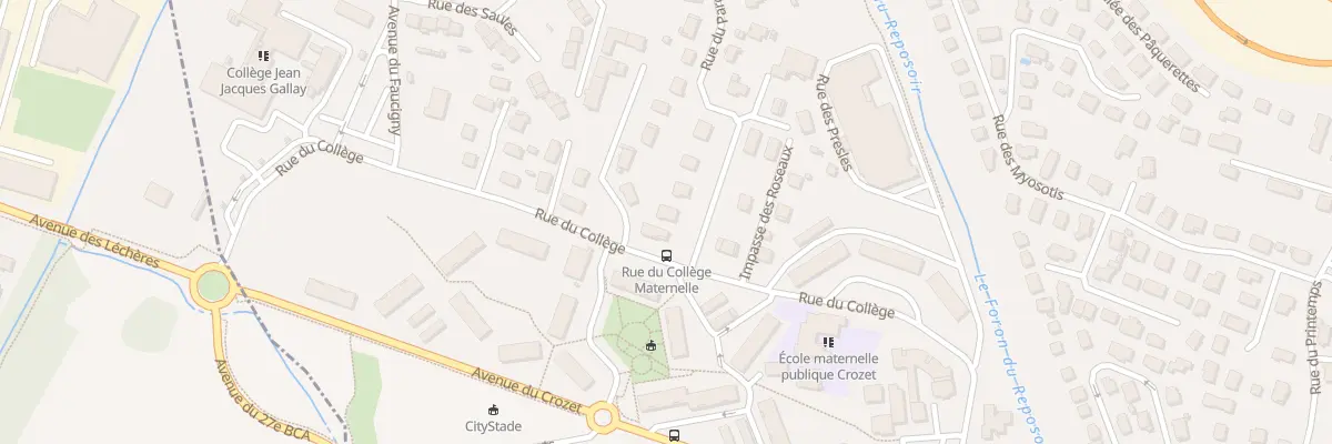Plan du 32 Rue du Parc à Scionzier