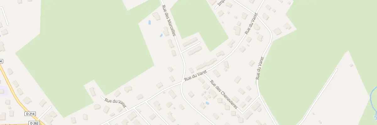 Plan du 8 Rue des Marcelles à Roye