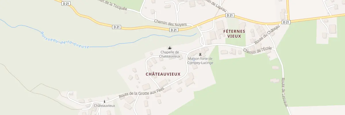 Plan du 9 Che du Tilleul à Féternes