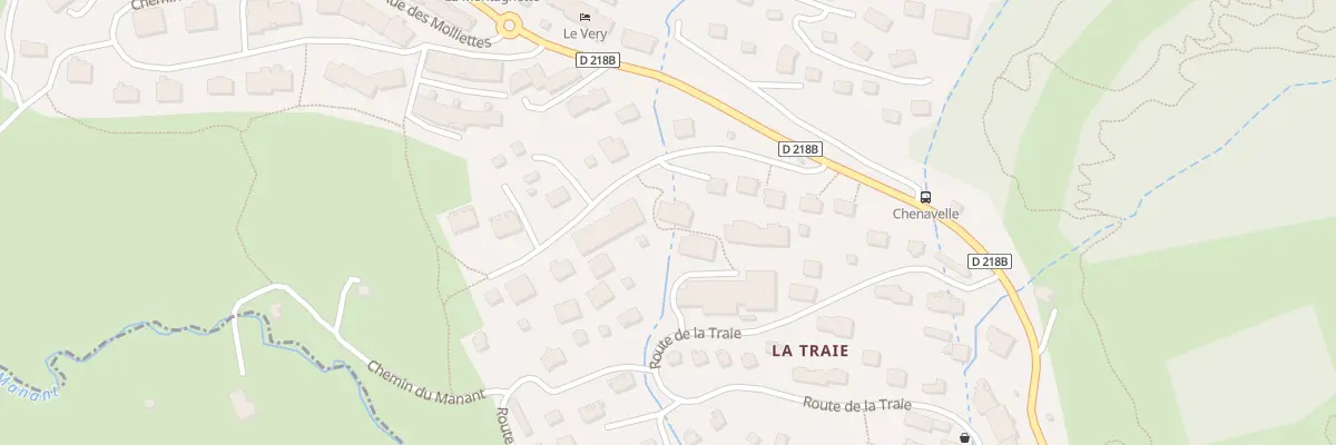 Plan du 200 Rte de la Traie à Hauteluce