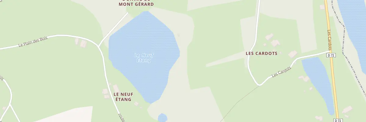 Plan du 9001 Rte des Guidons à La Lanterne-et-les-Armonts