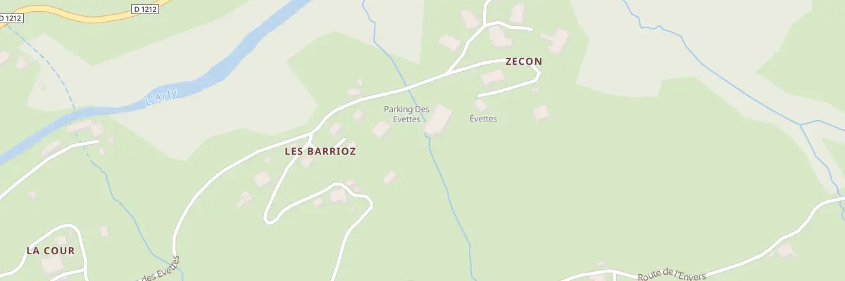Plan du 5400 Res Le Schuss II à Flumet