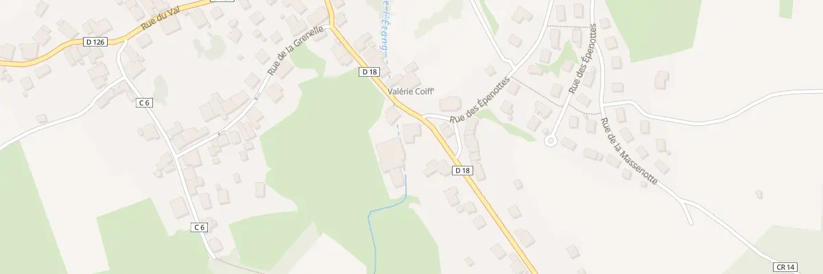 Plan du 22 Rue de la Madeleine à Belles-Fontaines