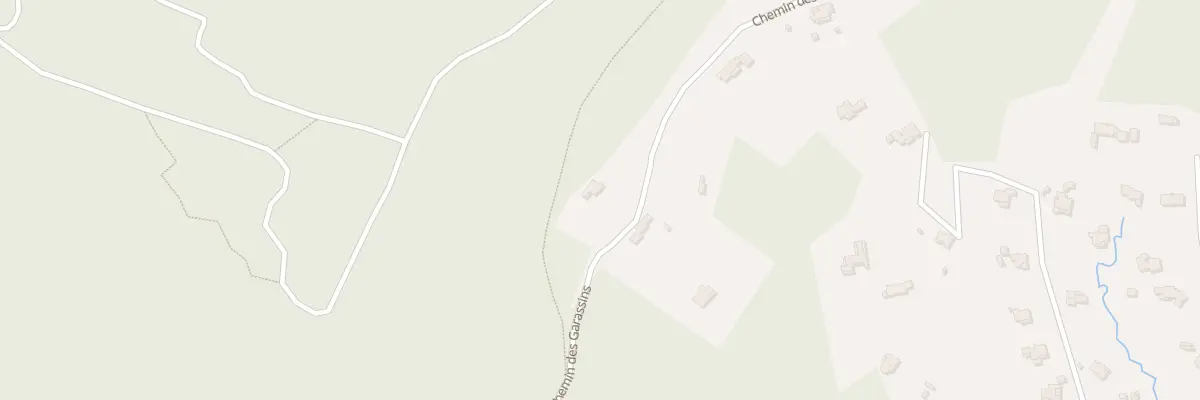 Plan du 858 Che des Garassins à La Motte