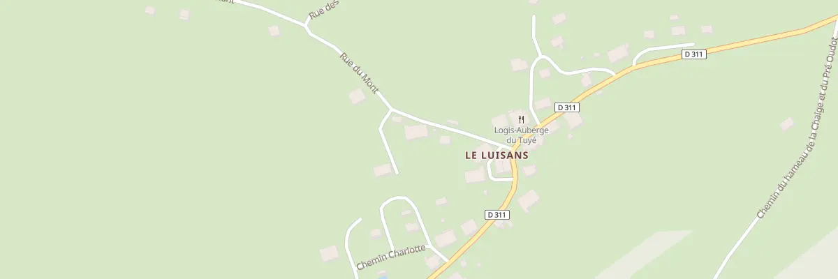 Plan du 5 Rue du Mont à Fournets-Luisans