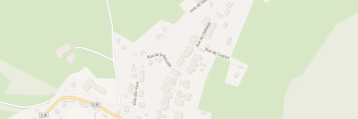 Plan du 13 Rue de l’Abbaye à Mancenans