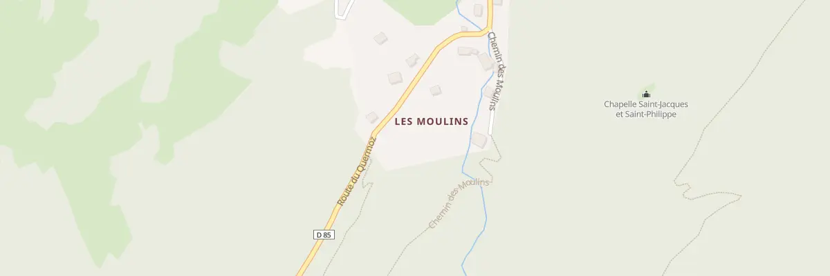 Plan du 3682 Rte du Quermoz à Hautecour