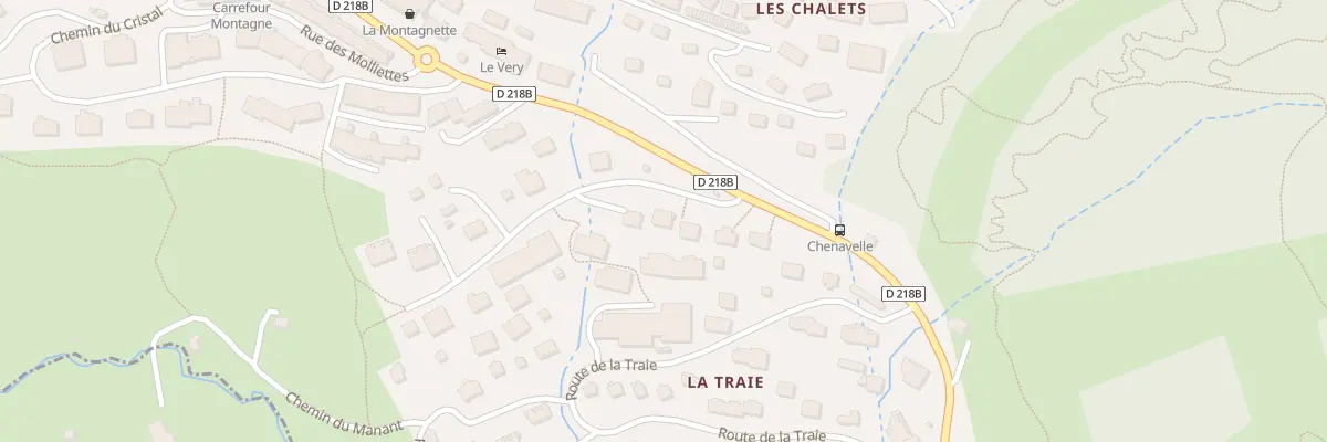 Plan du 5709 Res Le Chevreuil à Hauteluce
