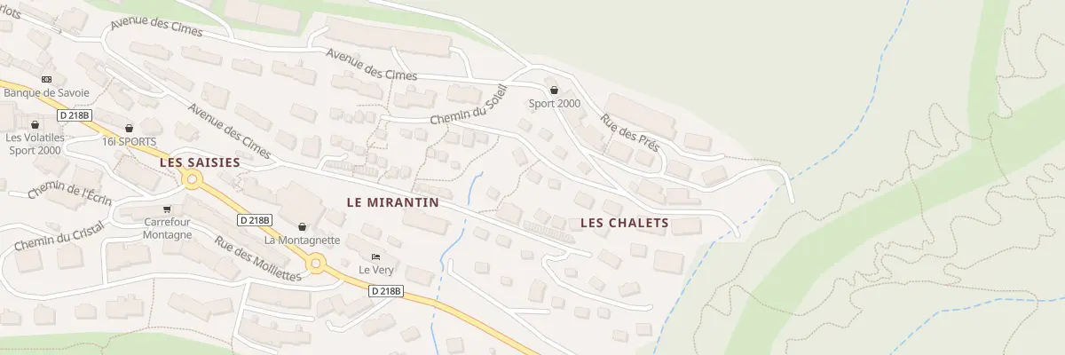 Plan du 50 Che de la Ravire à Hauteluce