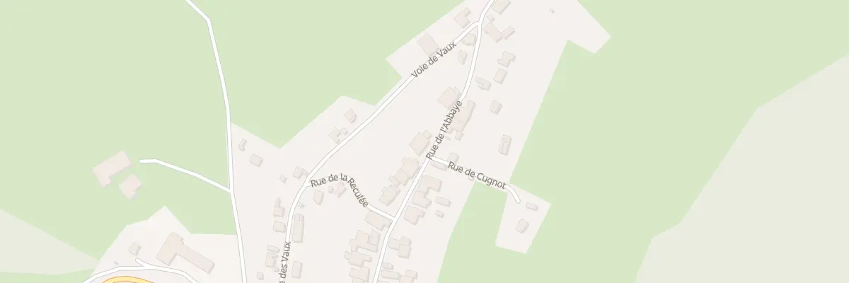 Plan du 19 Rue de l’Abbaye à Mancenans