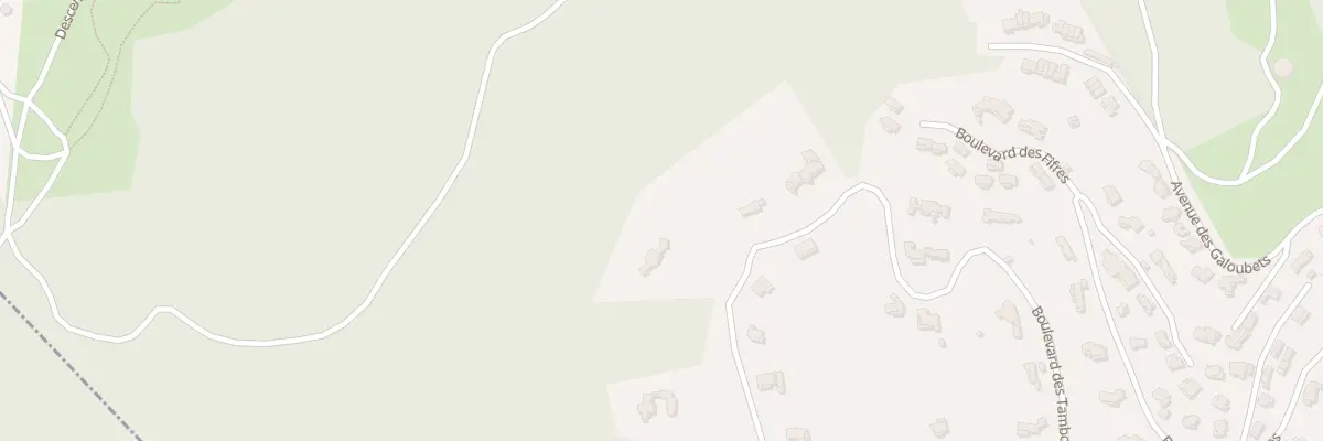 Plan du 7082 Bd des Tambourinaires à La Croix-Valmer