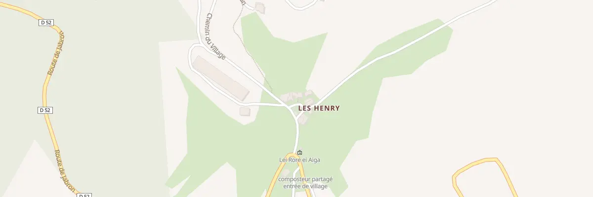 Plan du 5006 Le Village à Brenon