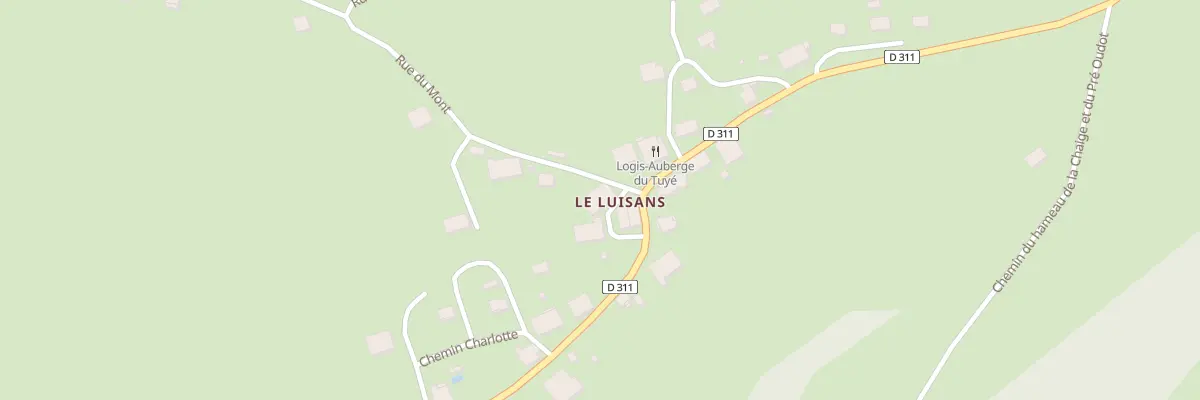 Plan du 1 Rue du Mont à Fournets-Luisans