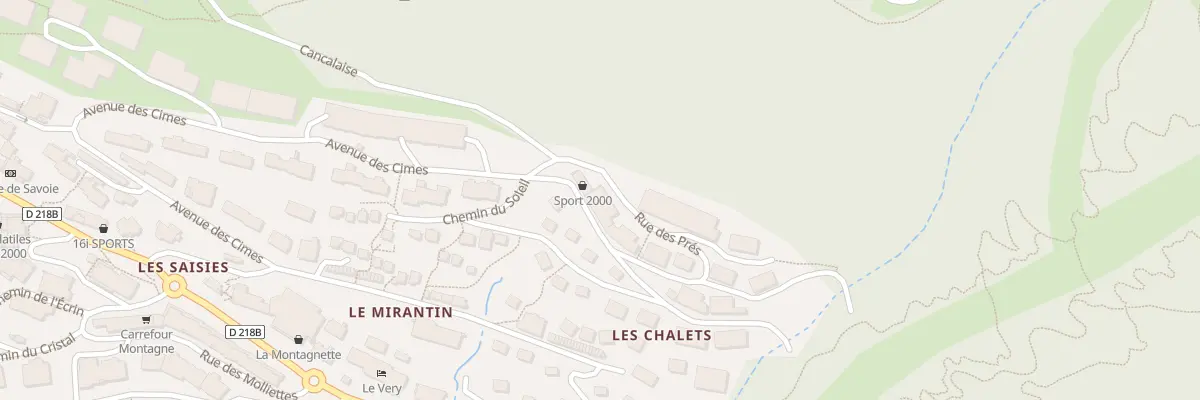 Plan du 5945 Res Hautlieux à Hauteluce
