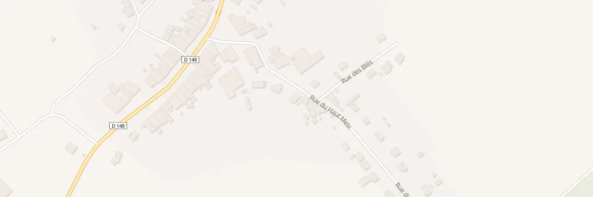 Plan du 14 Rue du Haut Meix à Fraimbois