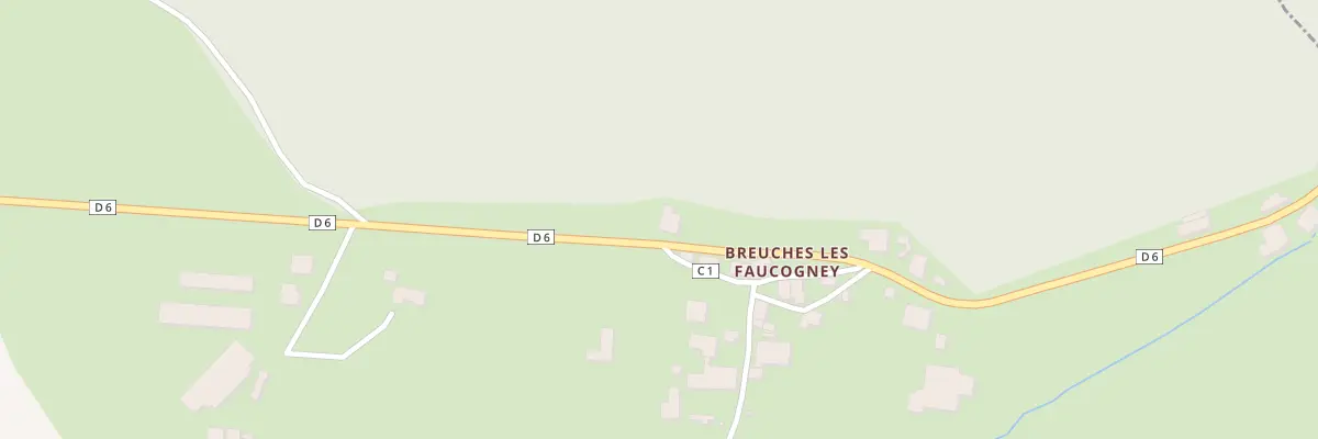 Plan du 10 Breuches les Faucogney à La Voivre