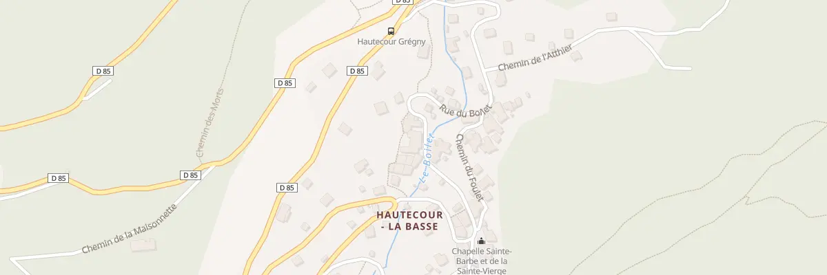 Plan du 265 Rue du Boilet à Hautecour