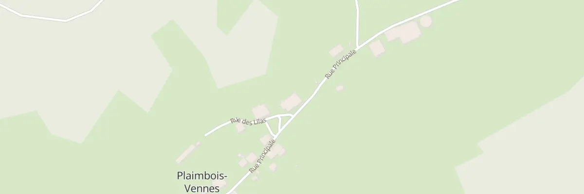 Plan de Au Village à Plaimbois-Vennes