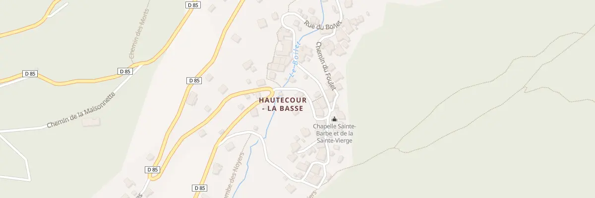 Plan du 46 Rue du Boilet à Hautecour